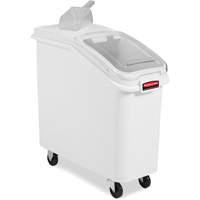 Mobile Ingredient Bins with Sliding Lid, 2.75 cu. ft. Capacity, 28" H x 13-13/100" W x 29-1/4" D Groupe Belzile Dickner