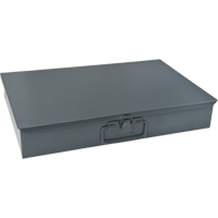 Compartment Steel Scoop Boxes , 18.34" W x 12.16" D x 3.16" H, 6 Horizontal Compartments Groupe Belzile Dickner