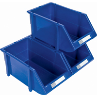 Stack & Hang Bin, 4-13/16" W x 3-3/16" H x 7-1/8" D, Blue Groupe Belzile Dickner