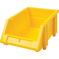 Bac empilable & &agrave; suspendre, 4-13/16" la, 3-3/16" h x 7-1/8" p, Jaune Groupe Belzile Dickner