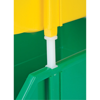 Stack & Hang Bin, 5-7/8" W x 4-11/16" H x 9-13/16" D, Yellow Groupe Belzile Dickner