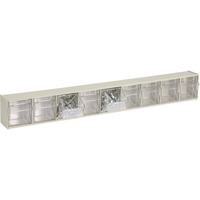 Tip-Out Bins Modular Storage System, 23-5/8" W x 2-1/2" D x 3-1/8" H, 9 Drawers Groupe Belzile Dickner