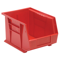 Bacs ultra empilable & suspendable, 8-1/4" la, 7" h x 10-3/4" p, Rouge Groupe Belzile Dickner