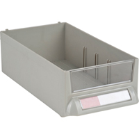 Replacement Drawer for KPC-400 Parts Cabinet, Plastic, 4-11/16" W x 8-5/8" D x 2-7/10" H, Grey Groupe Belzile Dickner