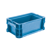 Syst&egrave;me de contenants d'exp&eacute;dition 4845 de StakPak Plus, 7,4" la x 12" p x 5" h, Bleu royal Groupe Belzile Dickner
