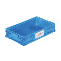Syst&egrave;me de contenants d'exp&eacute;dition 4845 de StakPak Plus, 15" la x 24" p x 5" h, Bleu royal Groupe Belzile Dickner