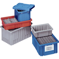 Porte-&eacute;tiquette pour contenants Divider Box Groupe Belzile Dickner