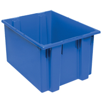 Contenants Stack & Nest, 13" x 23,5" x 19,5", Bleu Groupe Belzile Dickner