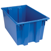 Contenants Stack & Nest, 12" x 23,5" x 15,5", Bleu Groupe Belzile Dickner