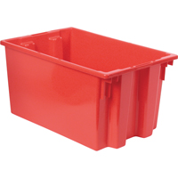 Contenants Stack & Nest, 12" x 23,5" x 15,5", Rouge Groupe Belzile Dickner