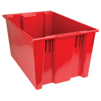 Contenants Stack & Nest, 15" x 29,5" x 19,5", Rouge Groupe Belzile Dickner