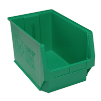 Giant Stacking Containers, 12.375" W x 19.75" D x 11.875" H, Green Groupe Belzile Dickner