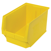 Giant Stacking Containers, 12.375" W x 19.75" D x 11.875" H, Yellow Groupe Belzile Dickner