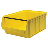 Giant Stacking Containers, 18.375" W x 29" D x 11.875" H, Yellow Groupe Belzile Dickner
