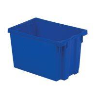 Contenants Stack-N-Nest Polylewton, 12,1" x 19,4" x 12,9", Bleu Groupe Belzile Dickner