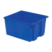 Contenants Stack-N-Nest Polylewton, 13" x 24" x 20", Bleu Groupe Belzile Dickner