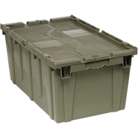 Boîte de transfert avec couvercle, 12,5" x  x , Gris Groupe Belzile Dickner