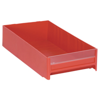 Cabinet Drawer, 5-5/8" W x 11" D x 2-1/2" H, Red Groupe Belzile Dickner