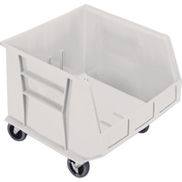 Bac mobile, 14" ha x 16-1/2" la x 18" p, Capacit&eacute; de 75 lb, Ivoire Groupe Belzile Dickner