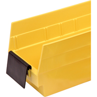 Bacs de rangement pour tablettes - Porte-étiquettes de forme allongée CF398 | Dickner Inc