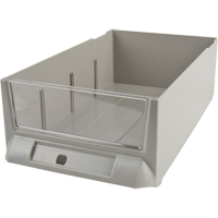 Replacement Drawer for KPC-200 Parts Cabinets, Plastic, 5-3/8" W x 9-13/16" D x 3-3/10" H, Grey Groupe Belzile Dickner