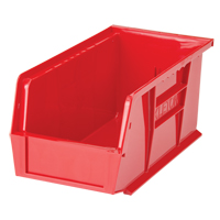 Bac empilable & &agrave; suspendre, 5-1/2" la, 5" h x 10-7/8" p, Rouge Groupe Belzile Dickner