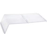 Couvercle transparent pour bacs empilables et &agrave; suspendre Groupe Belzile Dickner