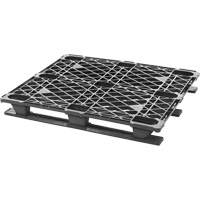 Stackable Plastic Pallet, 4-Way Entry, 48" L x 40" W x 5-3/5" H Groupe Belzile Dickner