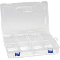 Boîte à compartiments en plastique, 7,75" la x 11,75" p x 2,2" h, 10 compartiments CG071 | Dickner Inc