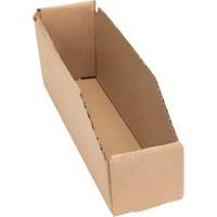 Deep Corrugated Parts Bins, 2-7/8" W x 11-1/4" D x 4-1/2" H, Beige Groupe Belzile Dickner
