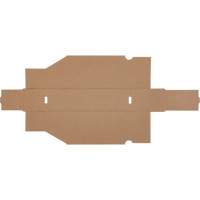 Deep Corrugated Parts Bins, 2-7/8" W x 11-1/4" D x 4-1/2" H, Beige Groupe Belzile Dickner