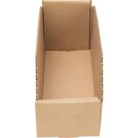 Boîtes profondes en carton ondul&eacute;, 3-3/4" la x 11-1/4" p x 4-1/2" h, Beige Groupe Belzile Dickner