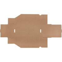 Boîtes profondes en carton ondul&eacute;, 5-3/4" la x 11-1/4" p x 4-1/2" h, Beige Groupe Belzile Dickner