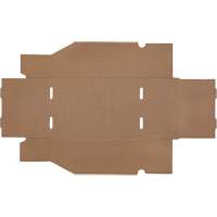 Boîtes profondes en carton ondul&eacute;, 7-5/8" la x 11-5/16" p x 4-1/2" h, Beige Groupe Belzile Dickner