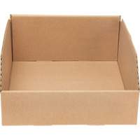 Boîtes profondes en carton ondul&eacute;, 9-3/4" la x 11-1/4" p x 4-1/2" h, Beige Groupe Belzile Dickner