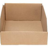 Boîtes profondes en carton ondul&eacute;, 8-3/4" la x 11-1/4" p x 4-1/2" h, Beige Groupe Belzile Dickner