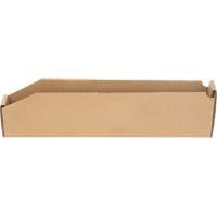 Boîtes profondes en carton ondul&eacute;, 2-7/8" la x 17-1/4" p x 4-1/2" h, Beige Groupe Belzile Dickner