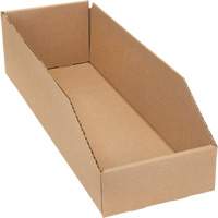 Boîtes profondes en carton ondul&eacute;, 5-3/4" la x 17-1/4" p x 4-1/2" h, Beige Groupe Belzile Dickner