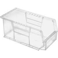 Crystal Clear Ultra Bins, 5-1/2" W x 5" H x 10-7/8" D, Clear Groupe Belzile Dickner