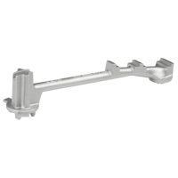 Spark Resistant Universal Plug Wrench, 15-1/2" Handle, Zinc Aluminum Alloy DA636 | Dickner Inc