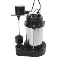 Stainless Steel Housing-Cast Iron Base Sump Pump, 1/3 HP, 3630 GPH Flow Rate Groupe Belzile Dickner