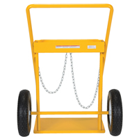 Chariot pour bouteille de gaz, Roues Caoutchouc, Base de 22" la x 14-1/8" lo, 250 lb Groupe Belzile Dickner