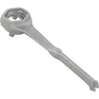 Single Ended Specialty Bung Nut Wrench, 1-1/2" Opening, 4-1/4" Handle, Non-Sparking Aluminum DC789 | Dickner Inc