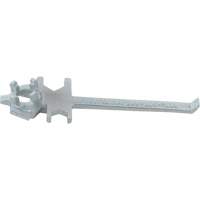 Single Ended Specialty Bung Nut Wrench, 1-1/2" Opening, 7-1/2" Handle, Zinc Cast Steel DC790 | Dickner Inc