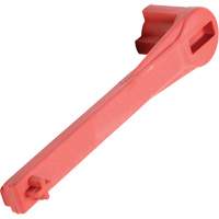 Single Ended Specialty Bung Nut Wrench, 1-1/4" Opening, 8" Handle, Non-Sparking Nylon DC791 | Dickner Inc