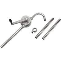 Pompe rotative pour baril, Acier inoxydable, Pour capacit&eacute; 55 gal., 12 oz/course Groupe Belzile Dickner