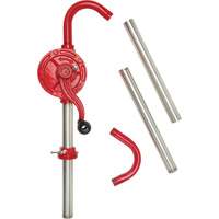 Pompe rotative pour baril, Fonte/Acier, Pour capacit&eacute; 30-55 gal., 8 oz/course Groupe Belzile Dickner