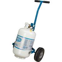 Cylinder Cart, Flat-Free Wheels, 15-1/2" W x 14-1/4" L Base, 600 lbs. Groupe Belzile Dickner