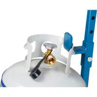 Cylinder Cart, Flat-Free Wheels, 15-1/2" W x 14-1/4" L Base, 600 lbs. Groupe Belzile Dickner