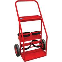 Hot Works Fire Prevention Cart, Semi-Pneumatic Wheels, 17.75" W x 8.9" L Base, 100 lbs. Groupe Belzile Dickner